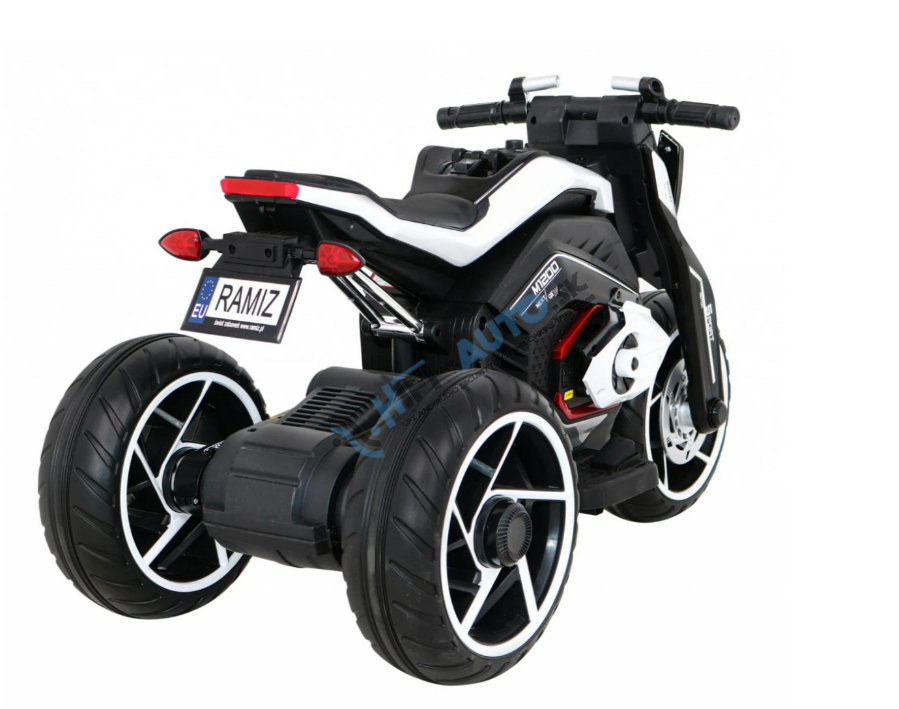 Detská elektrická motorka Future biela