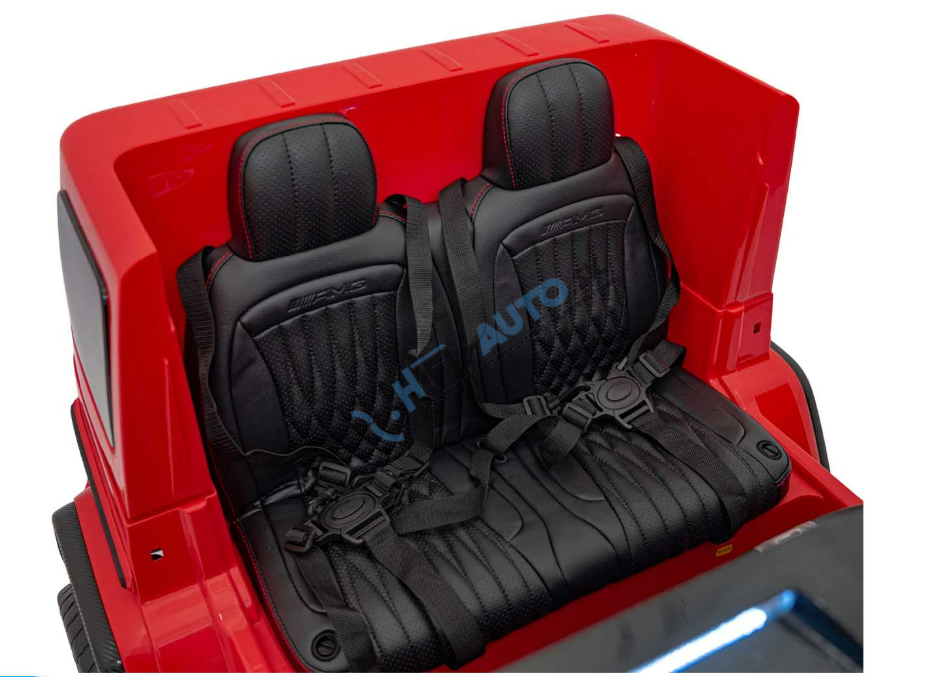 Elektrické autíčko Mercedes Benz G63 AMG XXL 24V – červená