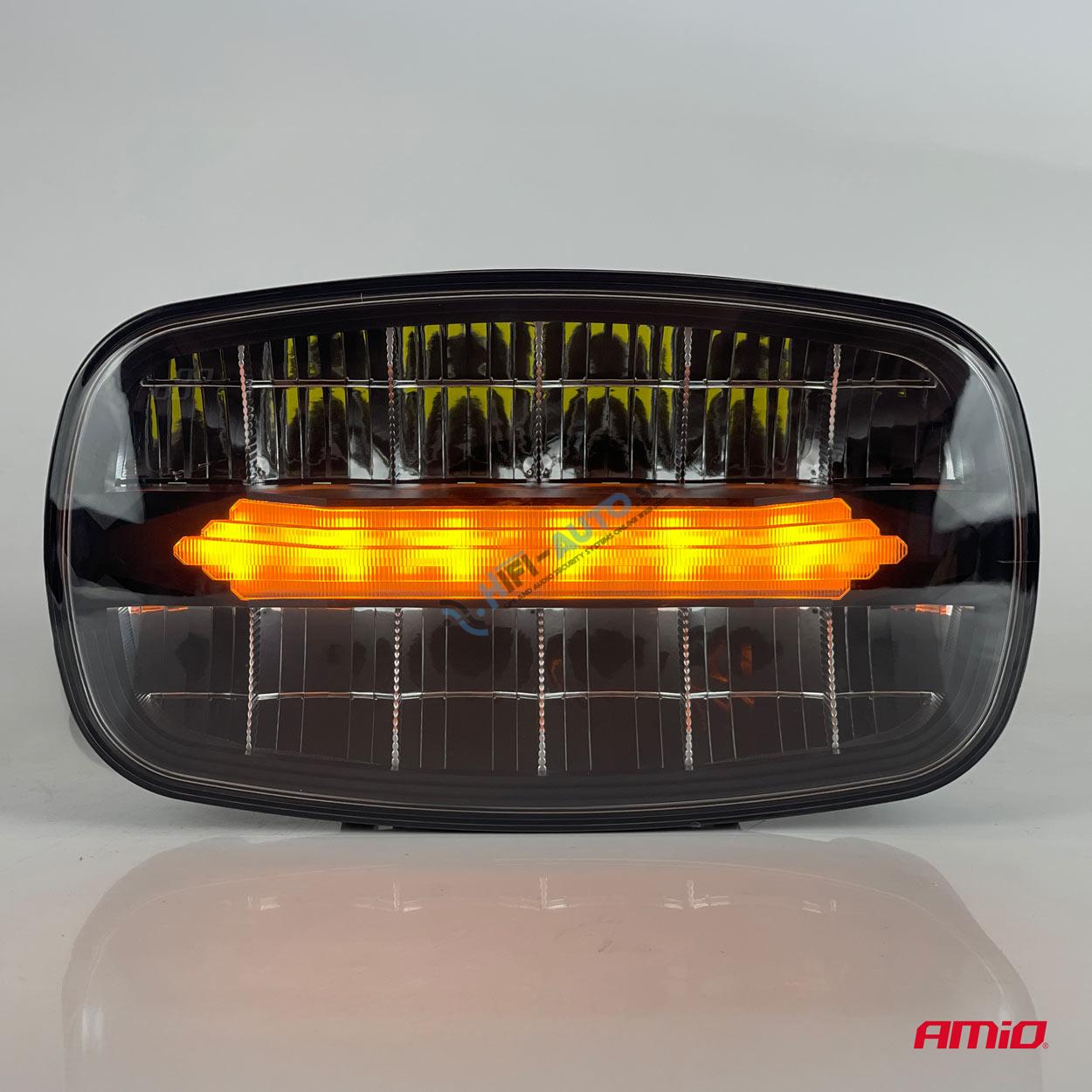 LED diaľkové svetlo s funkciou obrysového svetla