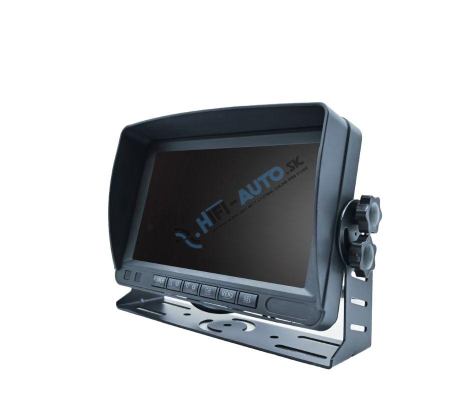 Kamera pre vysokozdvižné vozíky s LED osvetlením + 7″ LCD monitor + 9 600 mAh batéria (krytie IP69 / IP68)