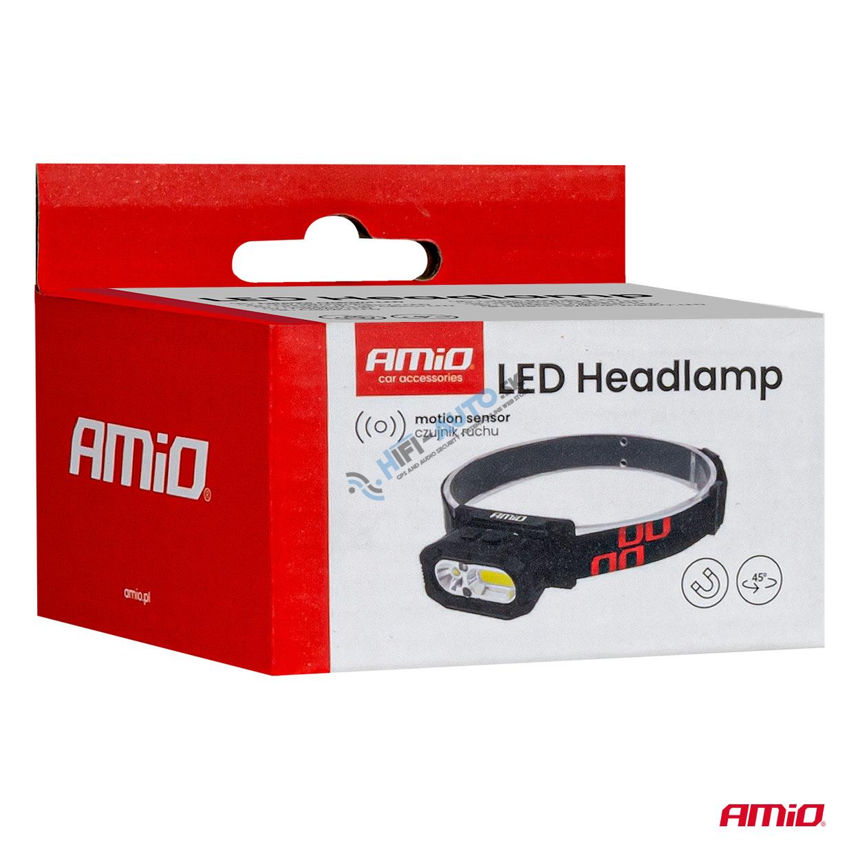 Čelovka LED XPG+COB 1000mAh (BATT)