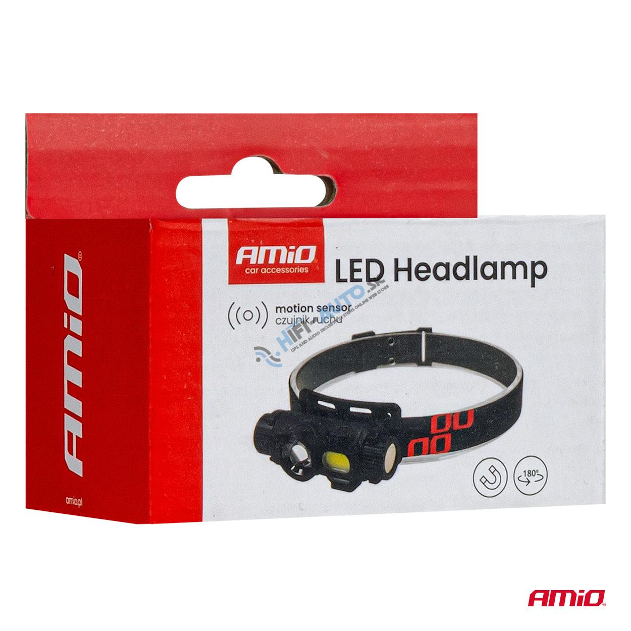 Čelovka LED XPG+COB 1200mAh (BATT)