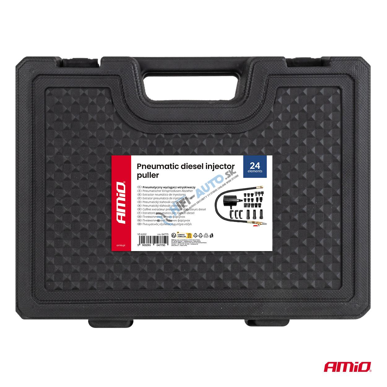 Pneumatický sťahovák vstrekovačov 24 prvkov 