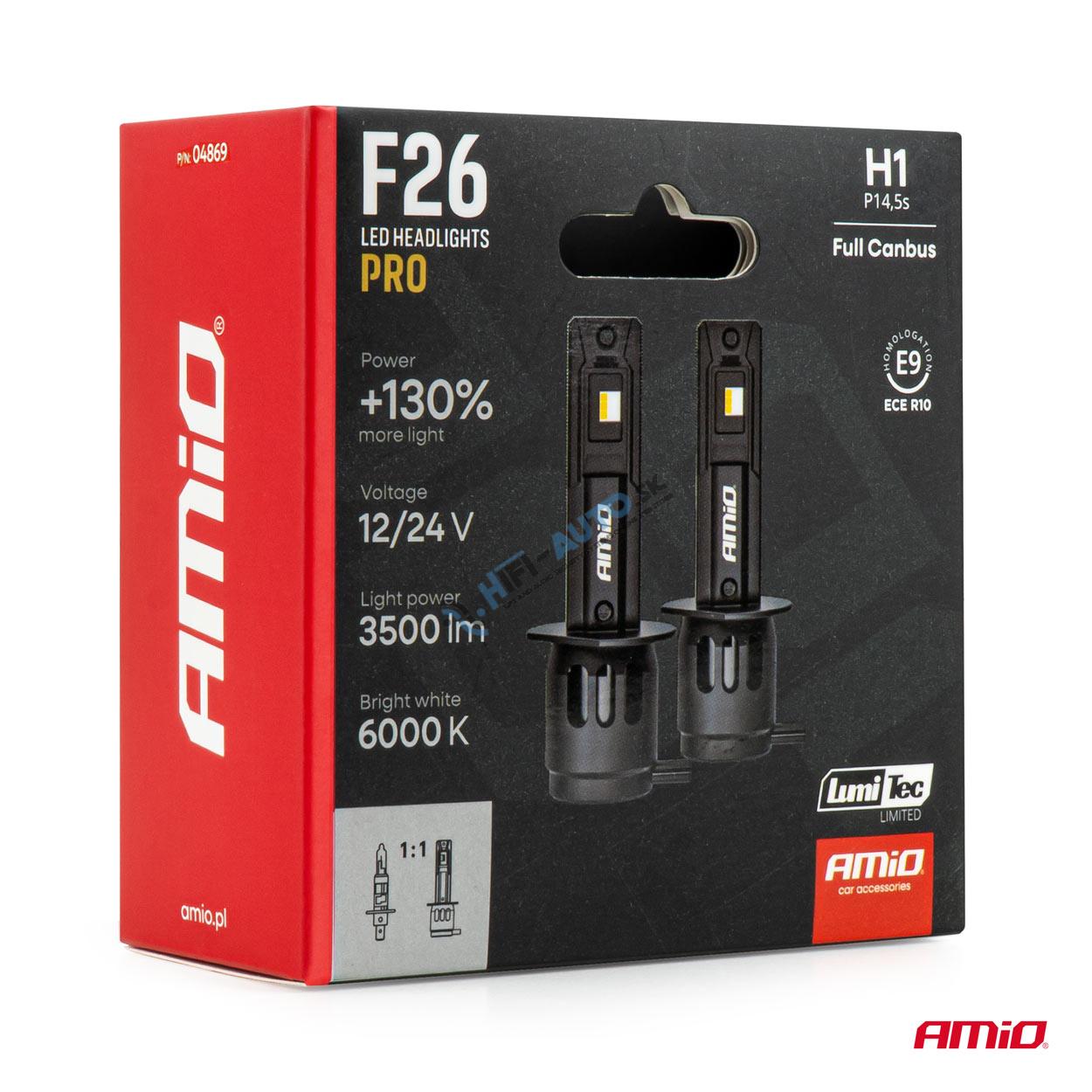 LED prestavbová sada F26 PRO H1 12V 24V