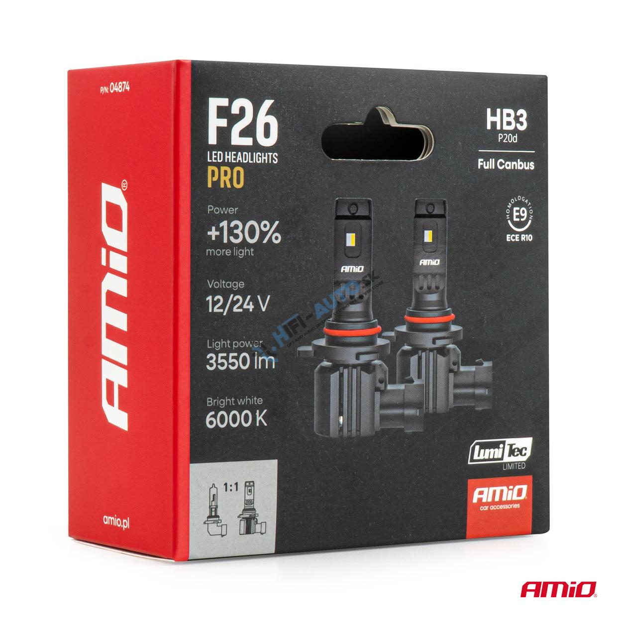 LED prestavbová sada F26 PRO HB3 12V 24V