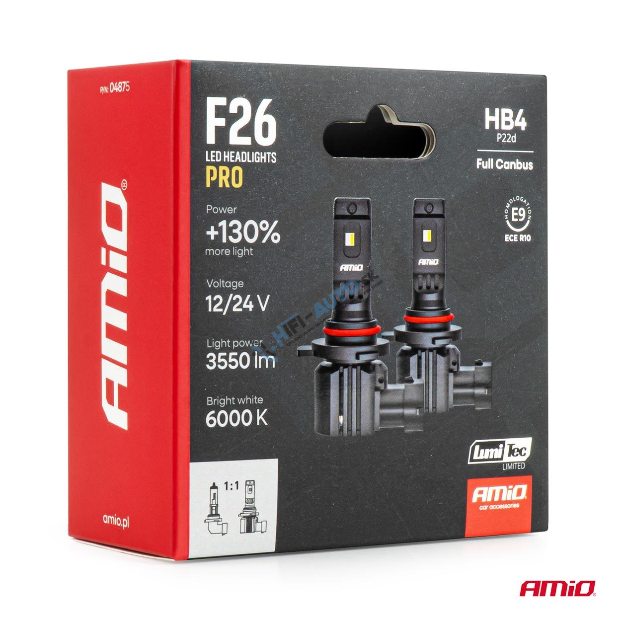 LED prestavbová sada F26 PRO HB4 12V 24V
