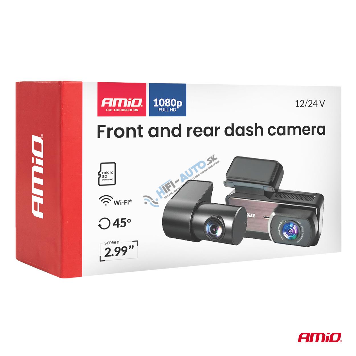 Kamera do auta so zadnou kamerou 1K WLAN 256 GB WIFI Full HD