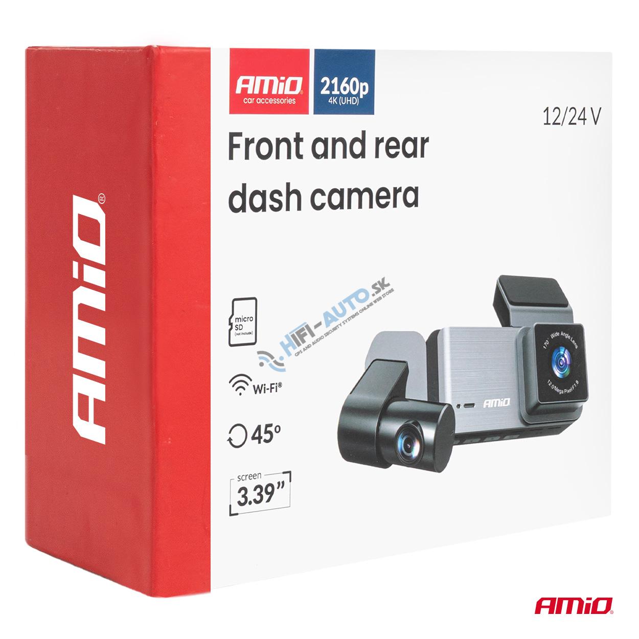 Kamera do auta so zadnou kamerou 4K + 1K + 2K WLAN WIFI UHD 512 GB