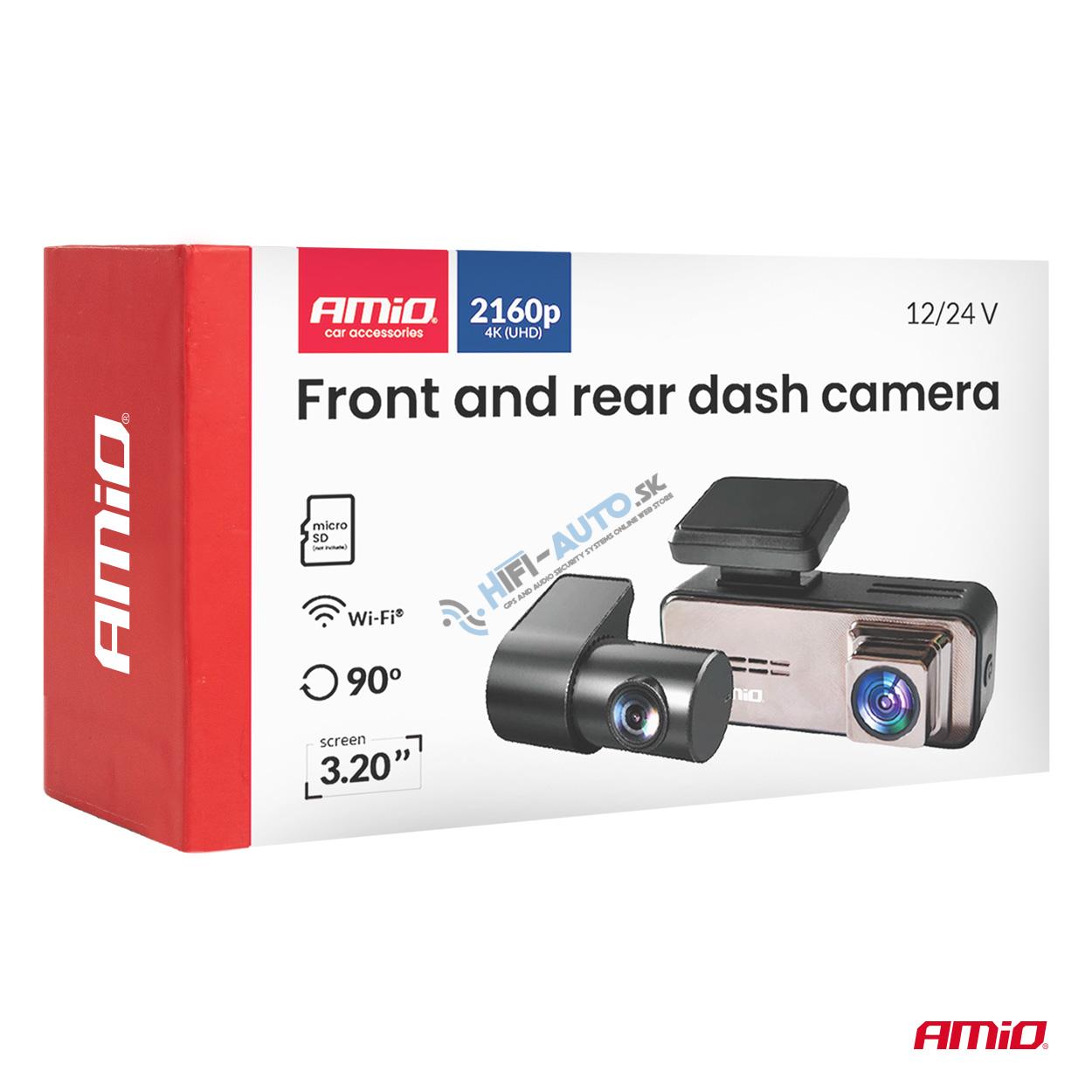 Kamera do auta so zadnou kamerou 4K + 2K WLAN 512 GB WIFI UHD