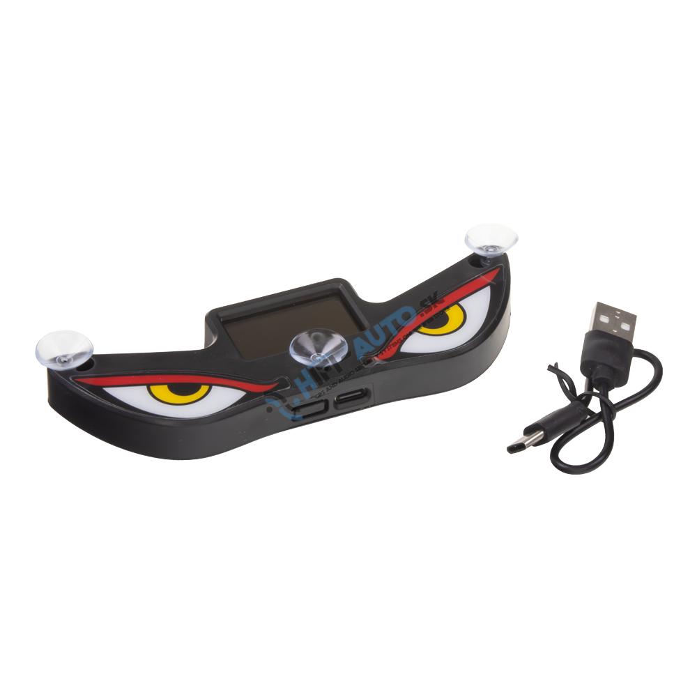 LED solárne ambientné svetlo "Devil Eyes"