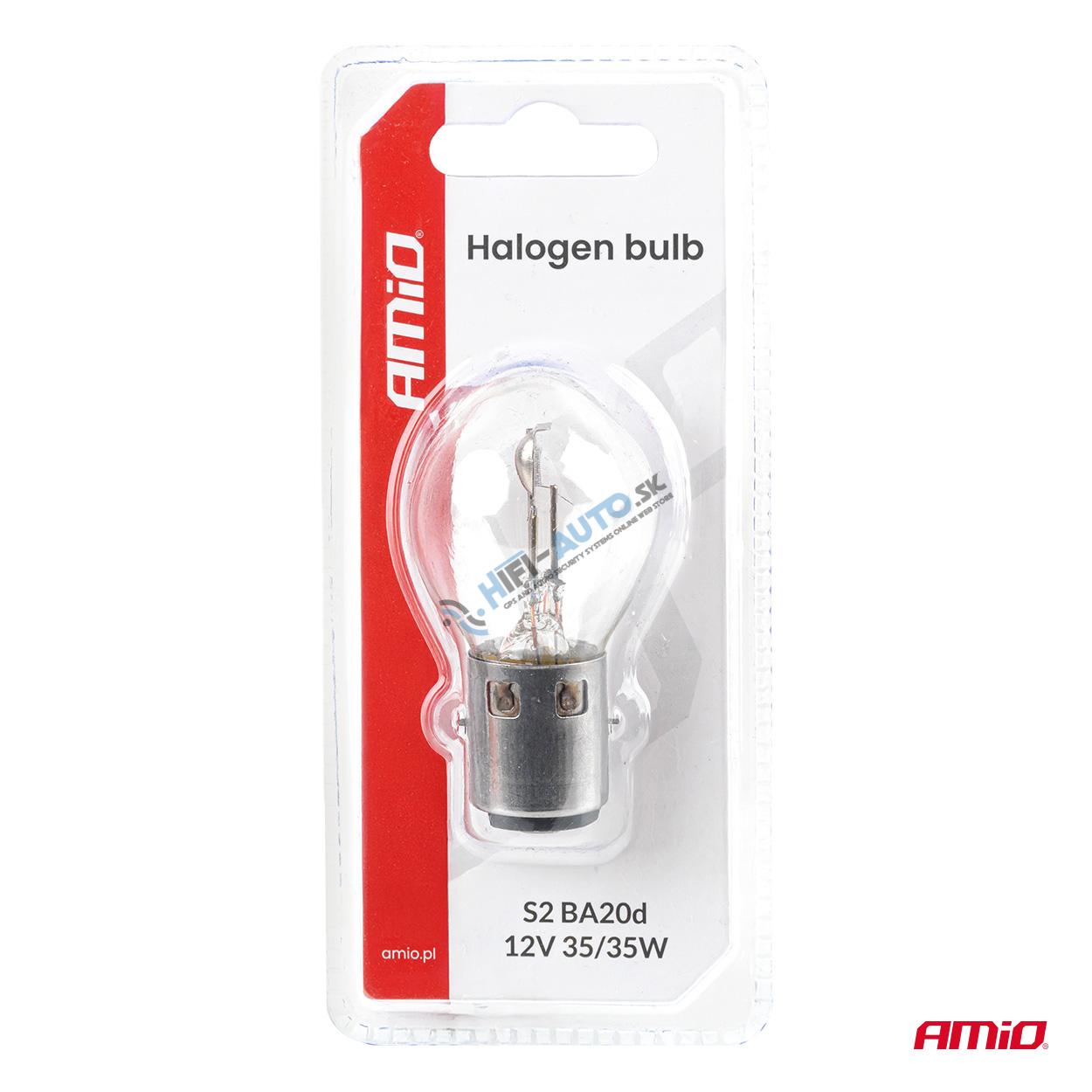 Halogénové žiarovky S2 12V 35/35W BA20d 1ks