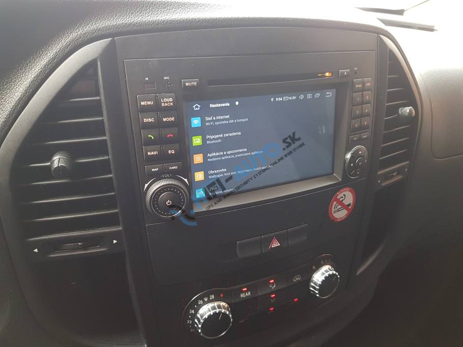 ANDROID 14 Mercedes A, B, Vito,... autorádio
