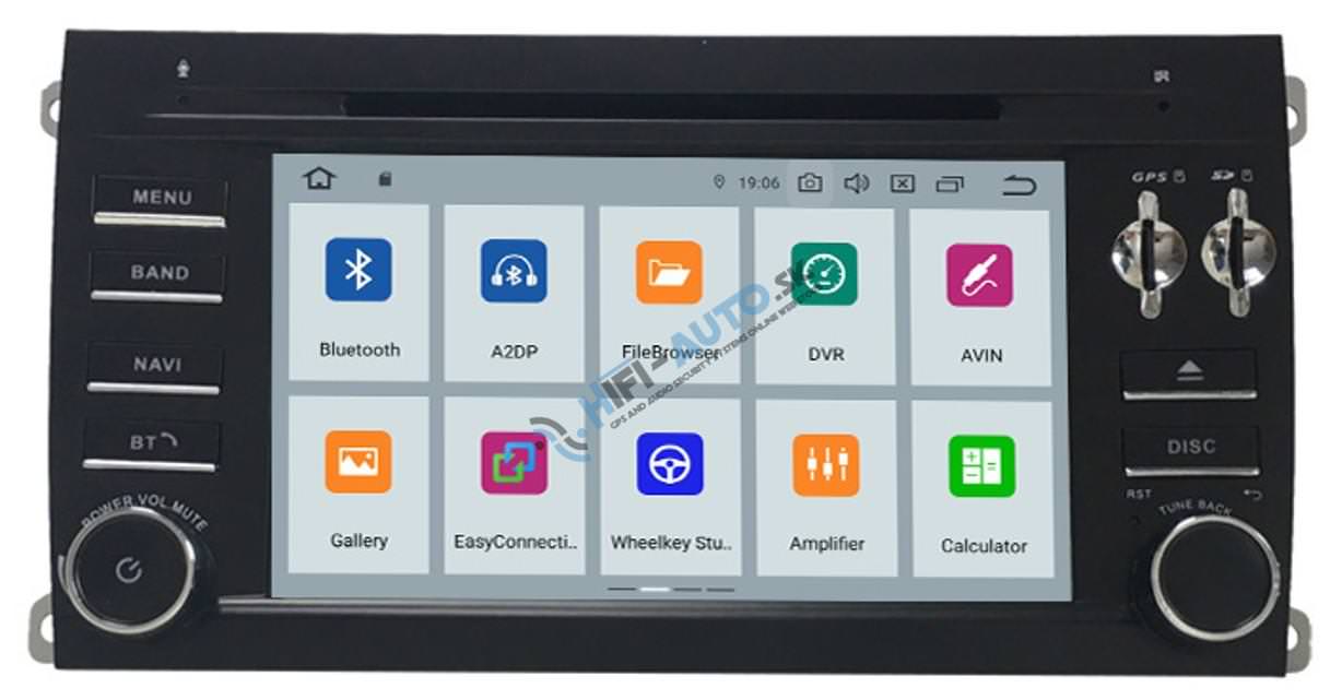 ANDROID 14 Porsche Cayenne autorádio