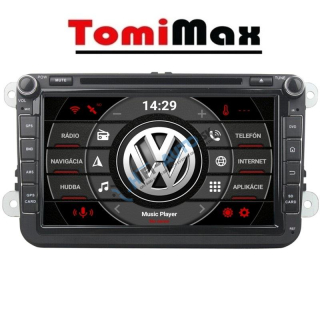 ANDROID 15 8˝ VW, ŠKODA, Seat autorádio LOW
