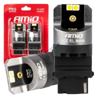 LED CANBUS PRO series 3156 P27W 4x3030 SMD White 12/24V