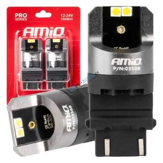 LED CANBUS PRO series 3157 P27/7W 4x3030 SMD White 12/24V