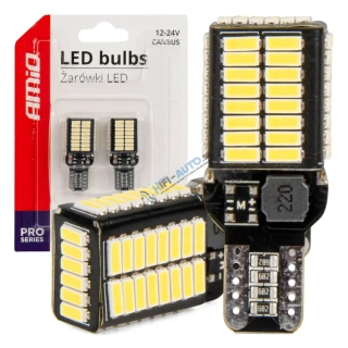 LED žiarovka CANBUS PRO series T15e W16W 54x4014 SMD White 12V/24V