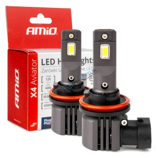 LED prestavbová sada H8/H9/H11 6500K X4 Aviator