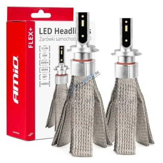 LED prestavbová sada FLEX+ H7 canbus 6000K 12V 24V