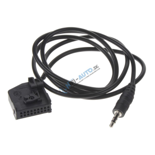 Adaptér audio vstup pre autorádio/navigáciu Mercedes s 18pin konektorom