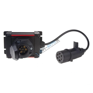 Napájací adaptér 24V-12V 7pin(ISO1185) - 7pin