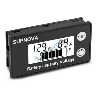 Indikátor kapacity batérie 8-100V