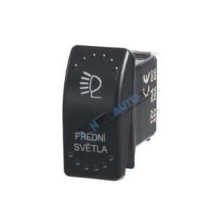 Rocker spínač PREDNÉ SVETLÁ 12/24V