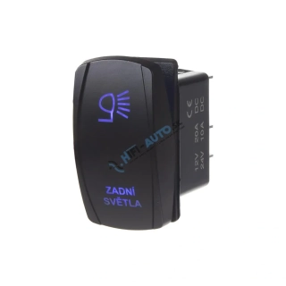 Rocker2 spínač ZADNÉ SVETLÁ 12/24V