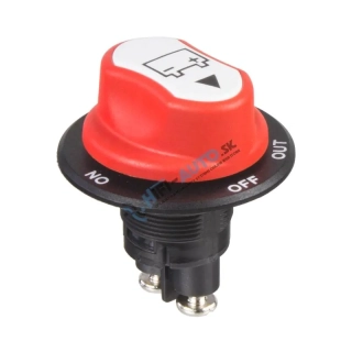Odpojovač batérie 50A, 50V, odnímateľná kľučka