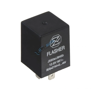 Elektronický prerušovač blinkrov, 12V, 4 kontakty