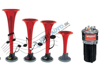 STEBEL MP4 MUSIC "Call to the post" 12V fanfáry