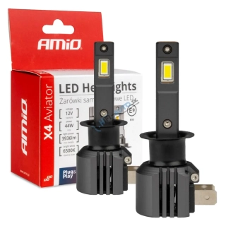 LED prestavbová sada H1 6500K max 44W X4-series AVIATOR