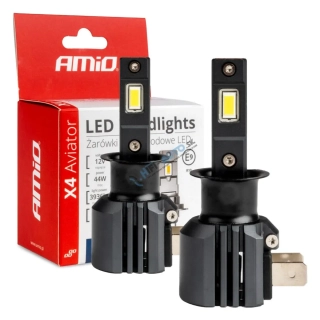LED prestavbová sada H3 6500K max 44W X4-series AVIATOR