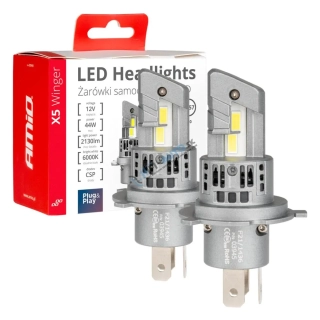 LED prestavbová sada H4 6000K max 44W X5-series WINGER