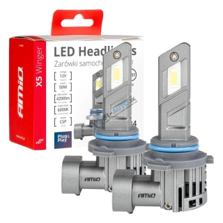 LED prestavbová sada H4 6000K max 50W X5-series WINGER