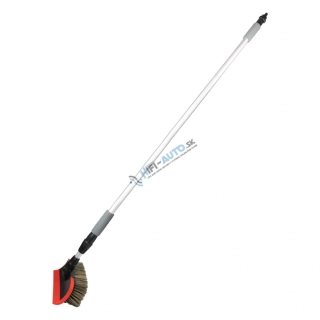 Teleskopická prietoková kefa na umývanie auta 141-240cm