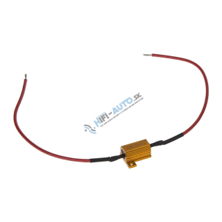 Rezistor pre žiarovku 12V/5W, 40 ohm, hliníkové púzdro