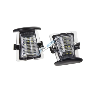 LED osvetlenie ŠPZ do vozidla Jeep Wrangler