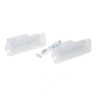 LED osvetlenie ŠPZ do vozidla Seat, Škoda, VW Golf, Lupo, Passat