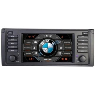 BMW E39 Android 15 autorádio s WIFI, GPS, USB, BT LOW