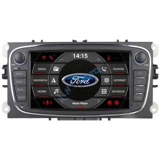 FORD FOCUS, MONDEO Android 15 autorádio s WIFI, GPS, USB, BT LOW