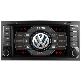 VW Touareg, T5 Android 15 autorádio s WIFI, GPS, USB, BT LOW