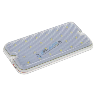 LED svetlo nástenné, biele, 24x0, 2W, ECE R10