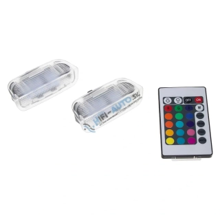LED osvetlenie do dverí VW, Seat, Škoda, Porsche, RGB