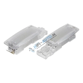 LED osvetlenie slnečnej clony VW, Škoda, Seat