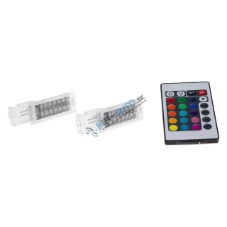 LED osvetlenie interiéru VW, Seat, Škoda, RGB