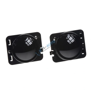 LED dynamické blinkre Jeep Wrangler JK oranžové, dymové