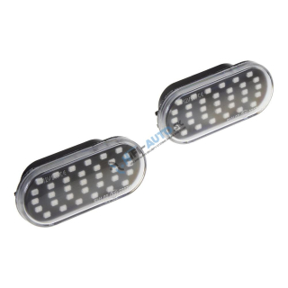 LED dynamické blinkre VW, Škoda, Seat, Ford oranžové