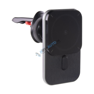 Magnetický držiak s Qi dobíjaním do mriežky ventilácie (MagSafe compatible)