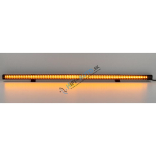 Gumové výstražné LED svetlo vonkajšie, oranžové, 12/24V, 740mm